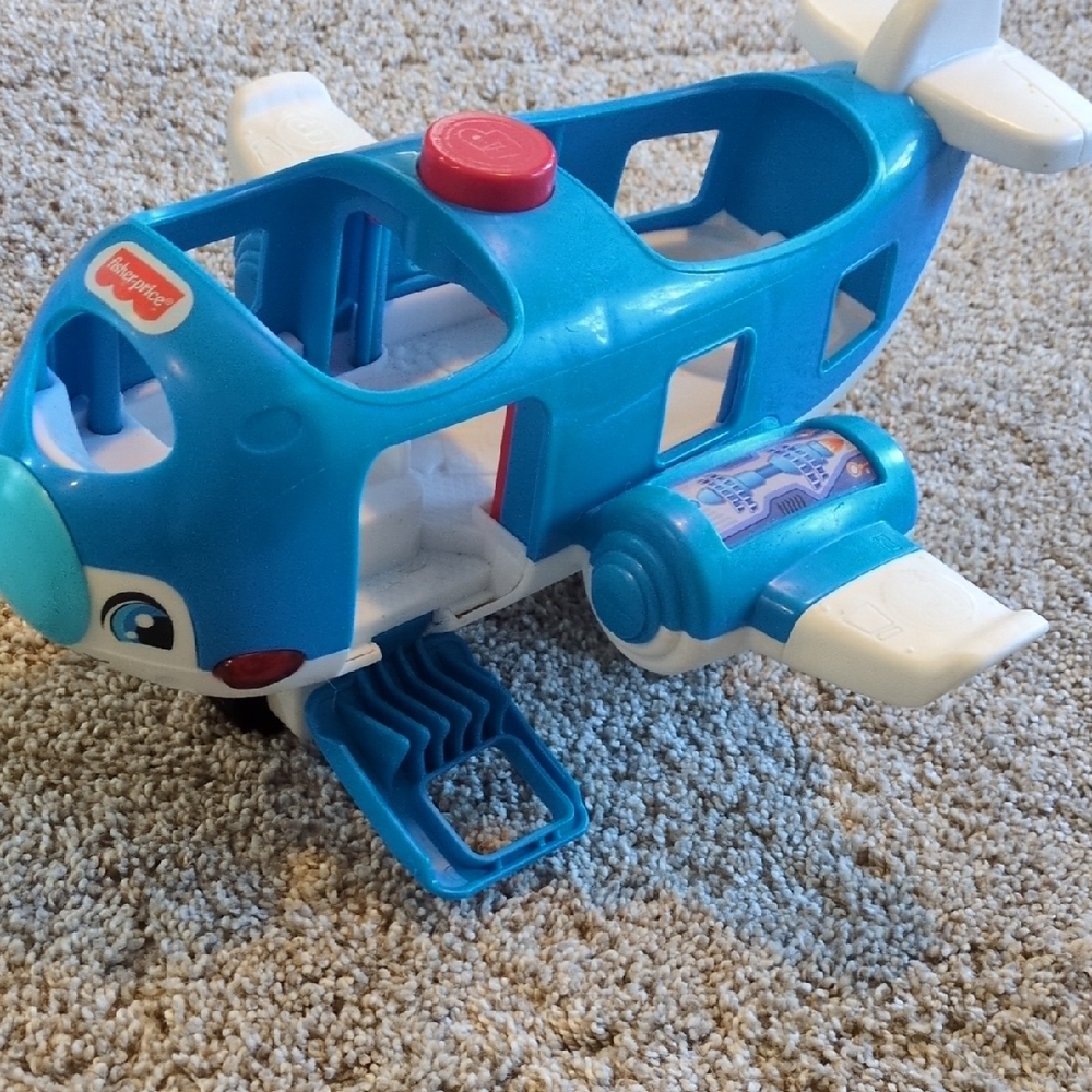 Fisher-Price Sky Blue Airplane Toy - Picture 4 of 6